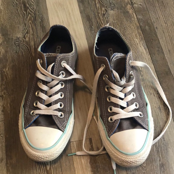 Converse Shoes - Converse all star grey sneakers. Size 7.